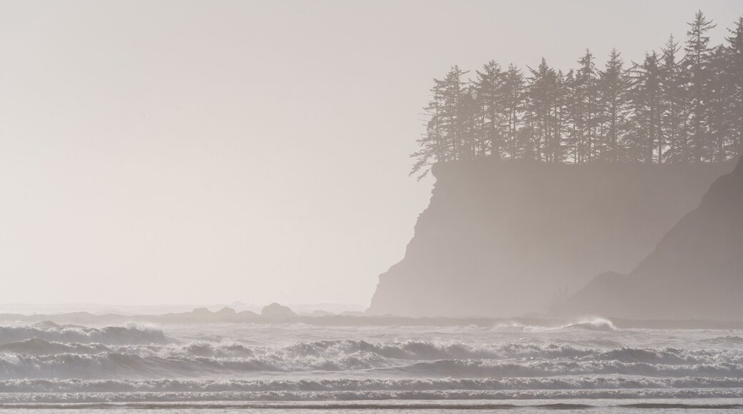 Scenic views of Hobuck Beach in Olympic Peninsula in far northwest corner of Washington