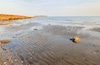 Silver Sand Beach at Sunset, Milford, Connecticut, USA. Silver Sands State Park is a public recreation area located on Long Island Sound in the city of Milford, Connecticut.