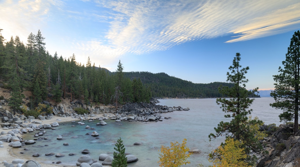 Early Morning at Secret Cove Beach. North Lake Tahoe, Carson City, Nevada, USA.