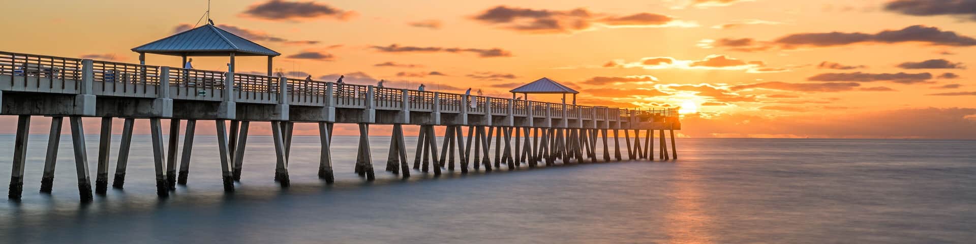 Juno, Florida, USA at the Juno Beach Pier
