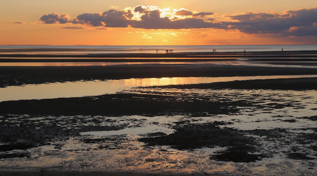 Sunset at First Encounter Beach at Eastham, Cape Cod