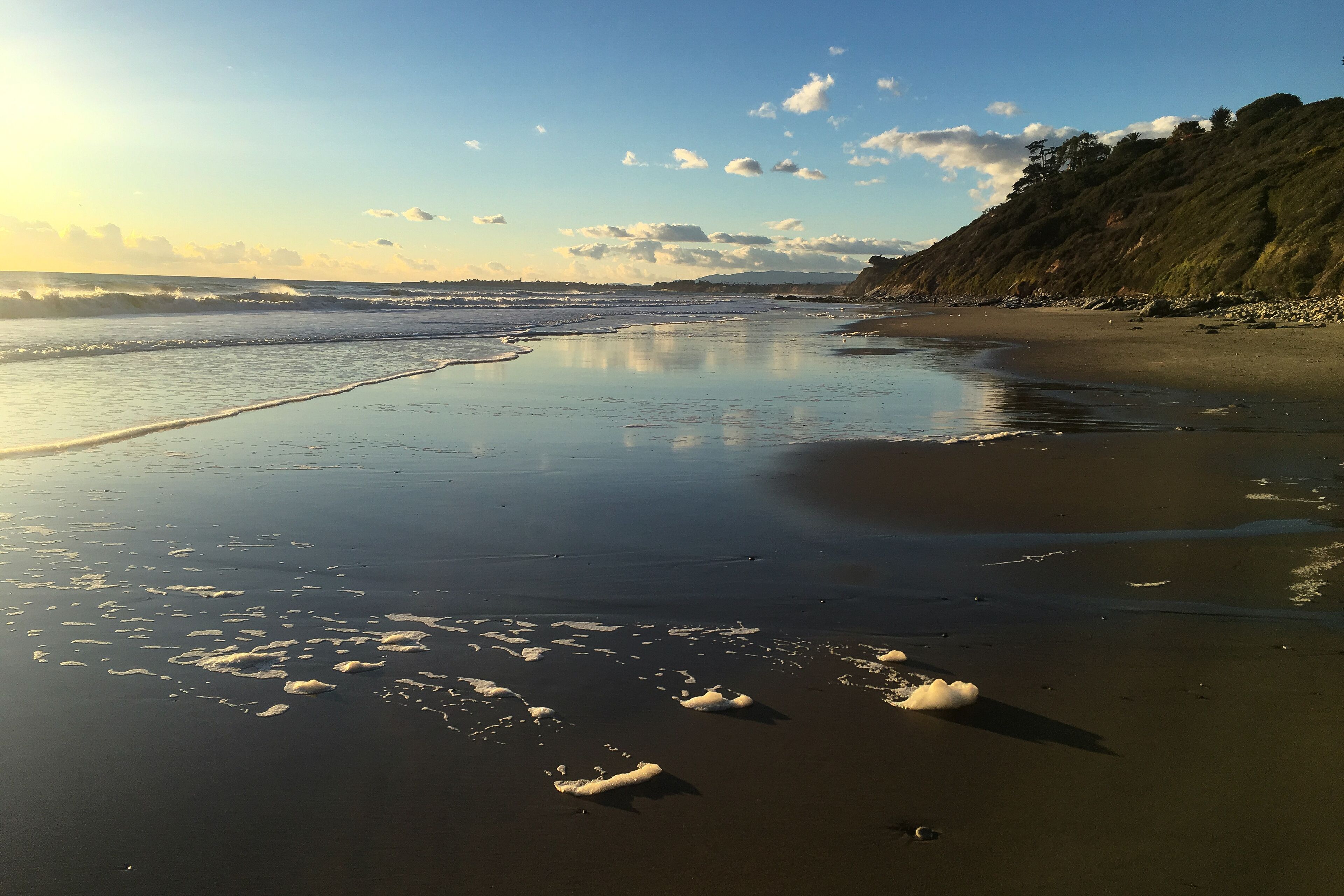 Clouds over Arroyo Burro Beach, Santa Barbara, California