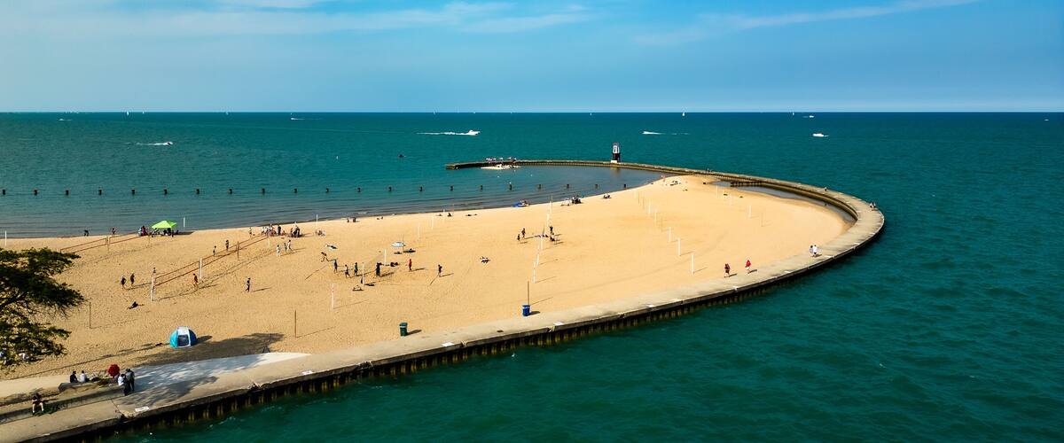 North Ave Beach, Chicago, IL