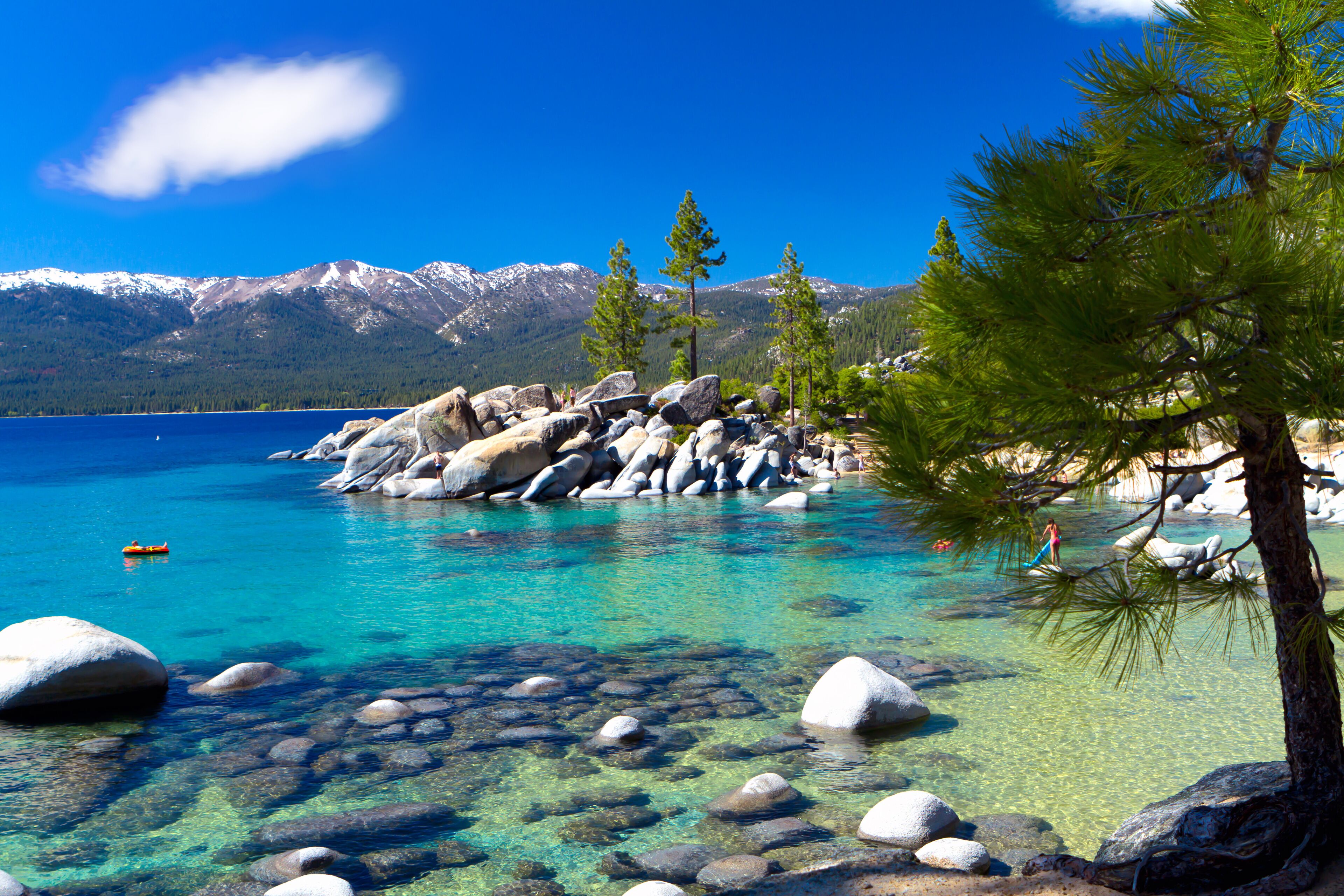 Sand Harbor beach, Lake Tahoe Nevada
