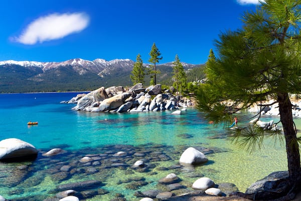 Sand Harbor beach, Lake Tahoe Nevada