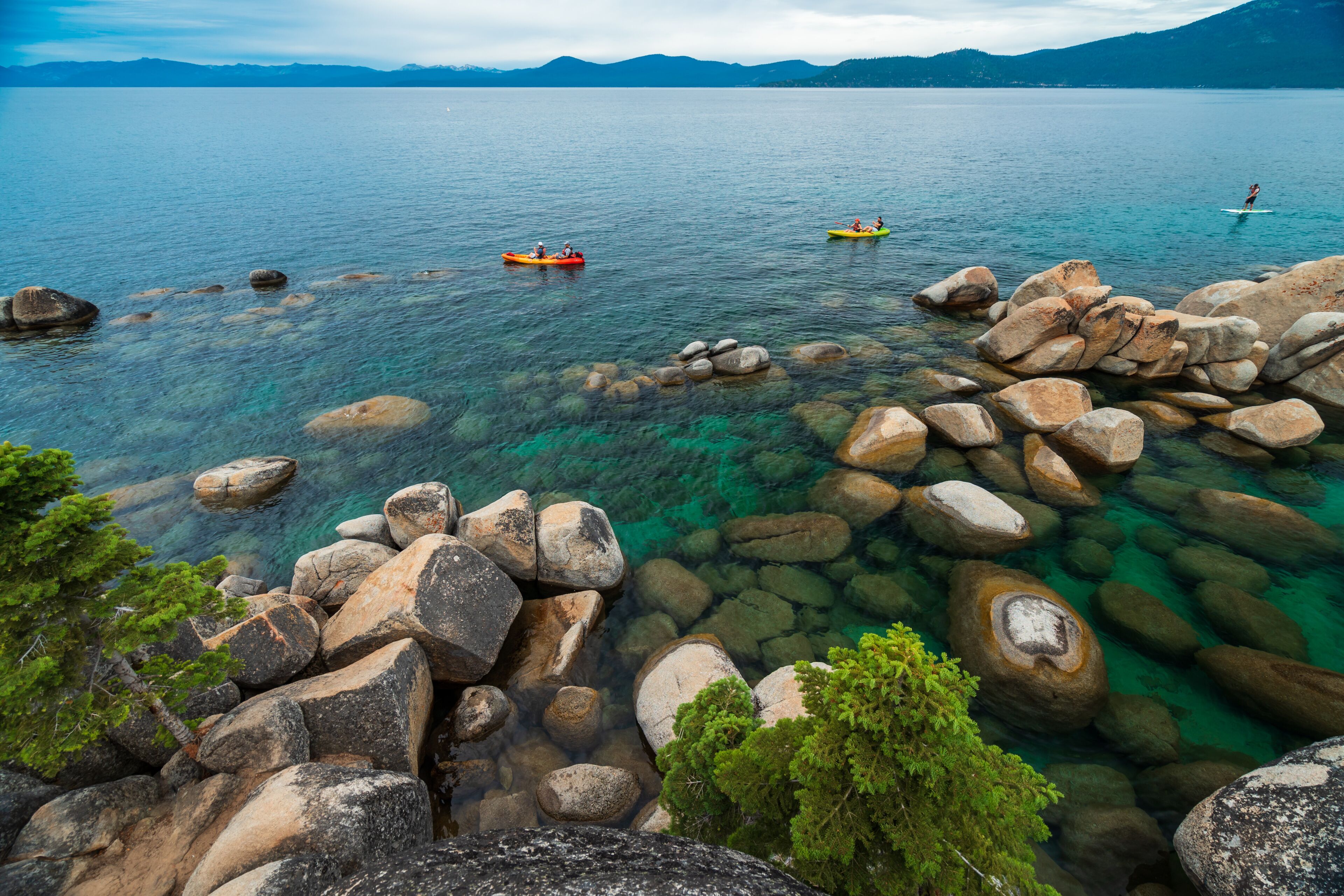 Sand Harbor Beach Lake Tahoe Nevada State Park