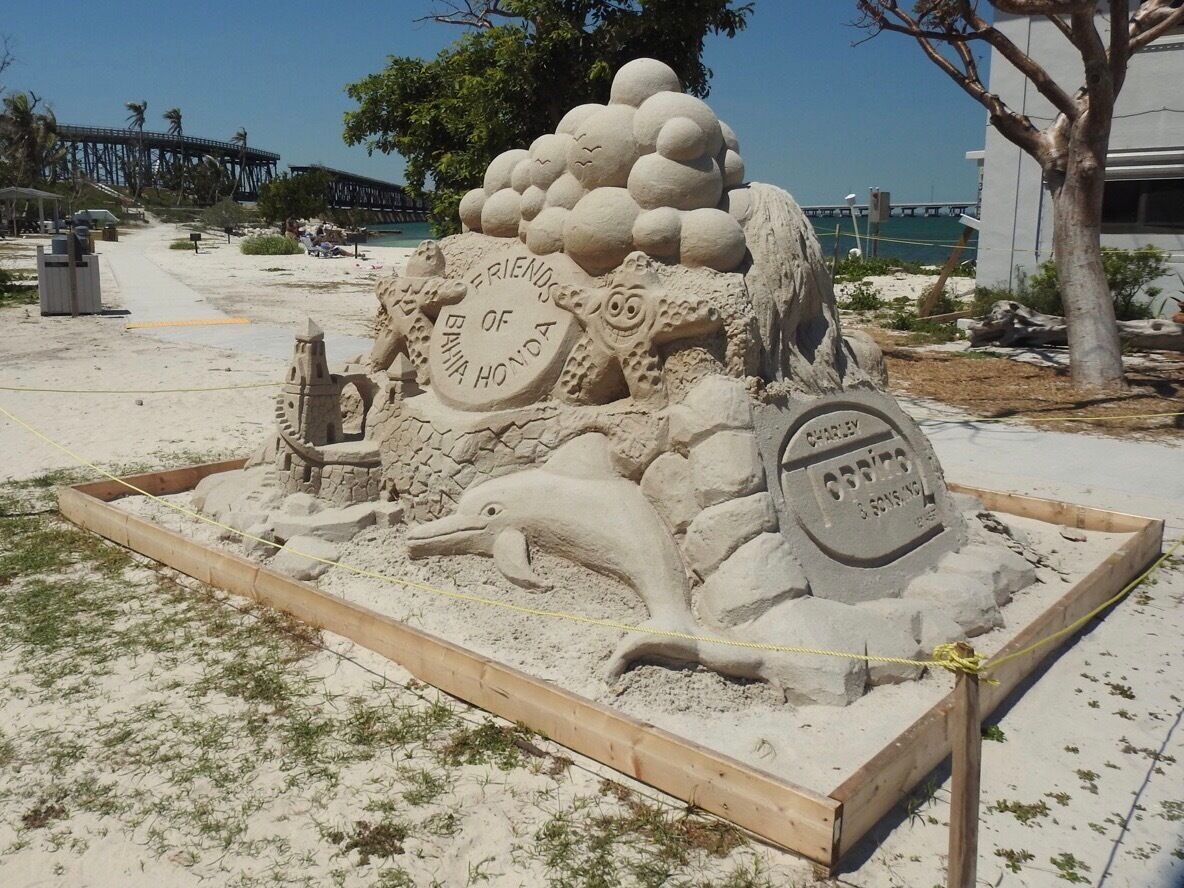 Sand art

Construção de areia em Calusa beach que é uma pequena praia de águas tranquilas dentro do Bahia Honda State Park. É ideal para famílias passarem o dia. Tem mesas e bancos para picnic. A bela vista da ponte desativada é um incentivo para a fotografia. Banheiros impecáveis e totalmente equipados. 

#calusa #beach #bahia #honda #bridge #florida #sand #art