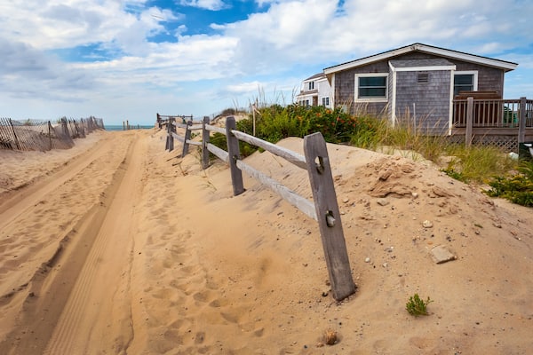 Path to Smith Point beach, Nantucket