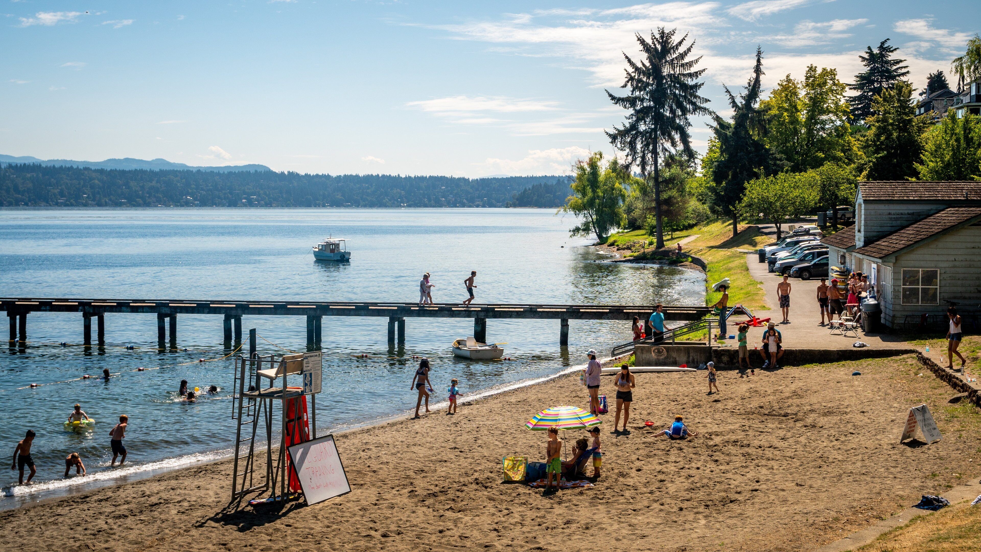 Mount Baker Beach featuring a beach and general coastal views