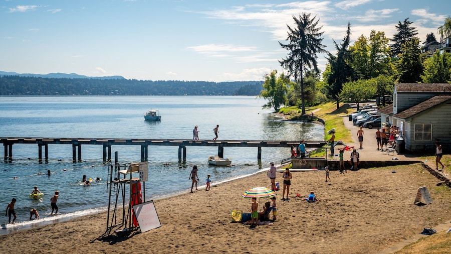 Mount Baker Beach featuring a beach and general coastal views