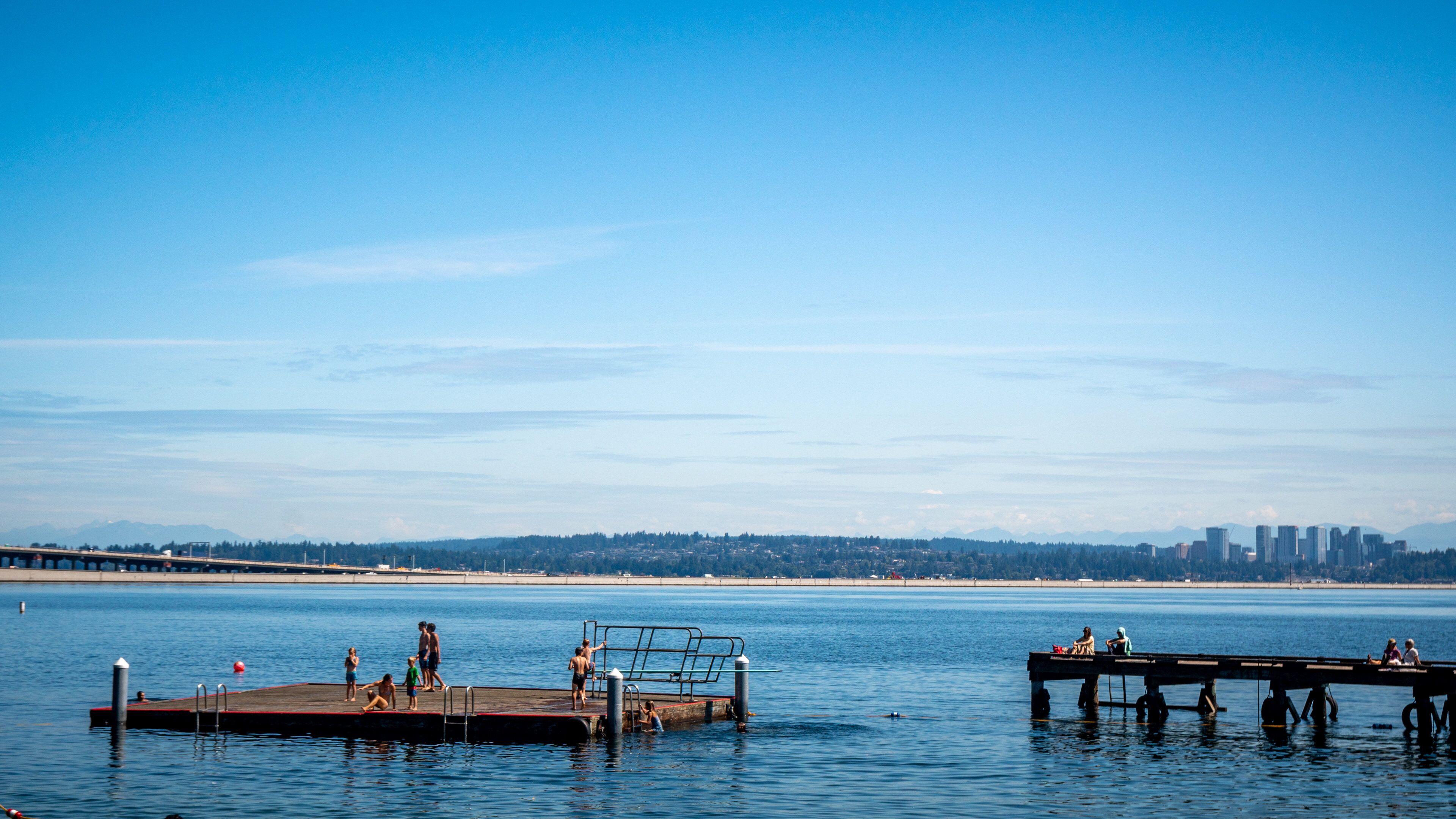 Mount Baker Beach featuring general coastal views