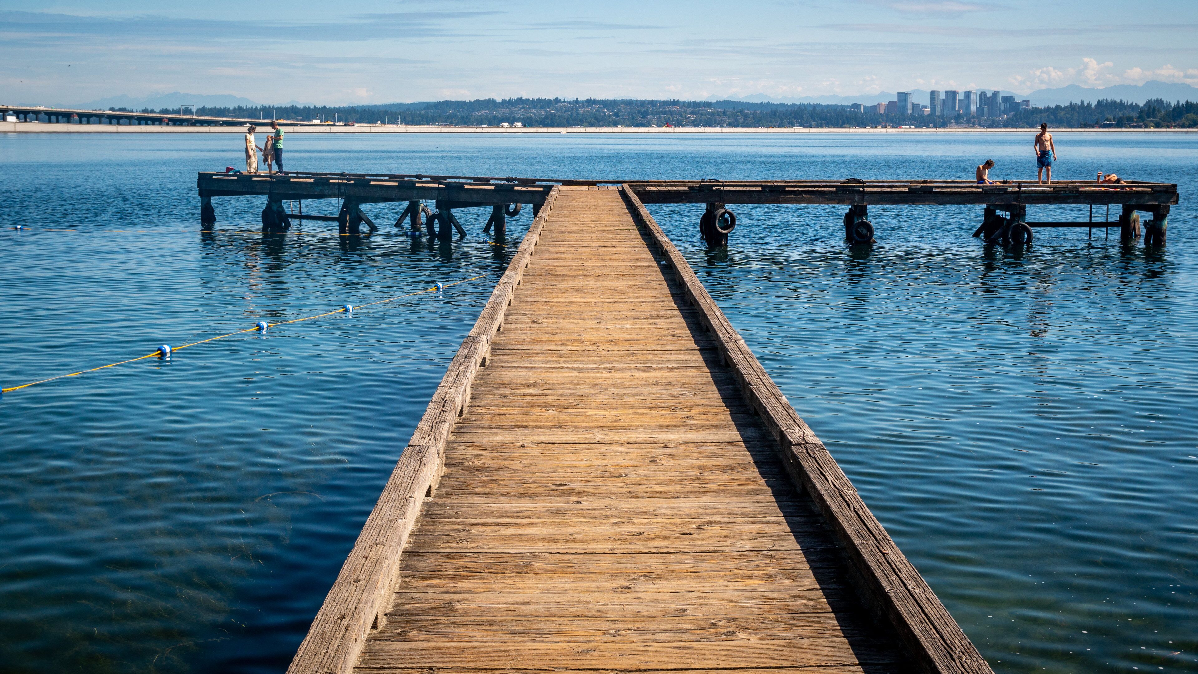 Mount Baker Beach featuring general coastal views