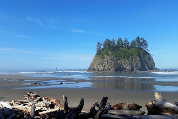 A few forested sites are available to camp at but beach camping is best. Camping space can be scarce in summer. #LifeAtExpedia