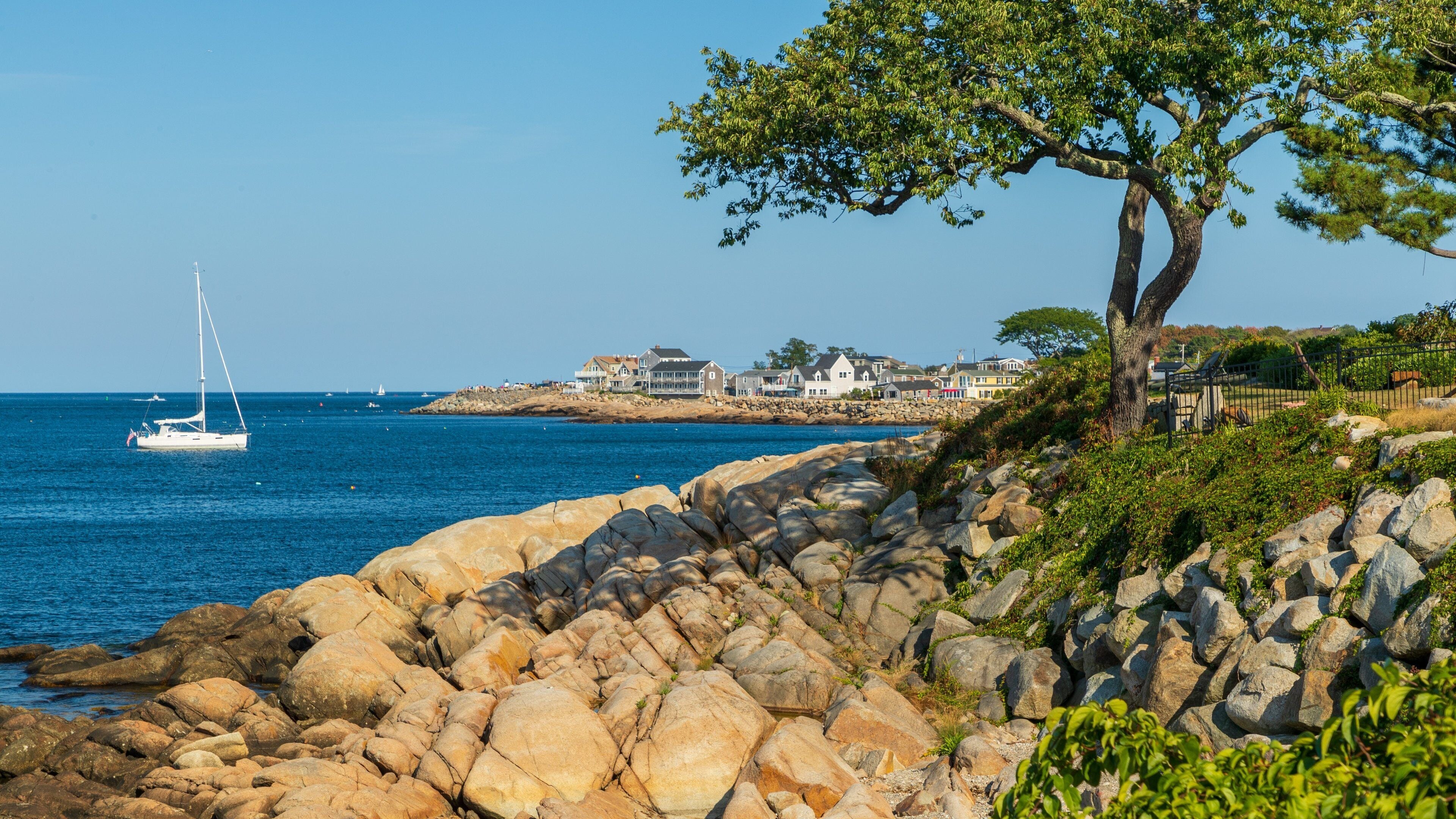 Back Beach featuring general coastal views and rugged coastline