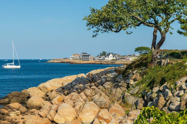Back Beach featuring general coastal views and rugged coastline
