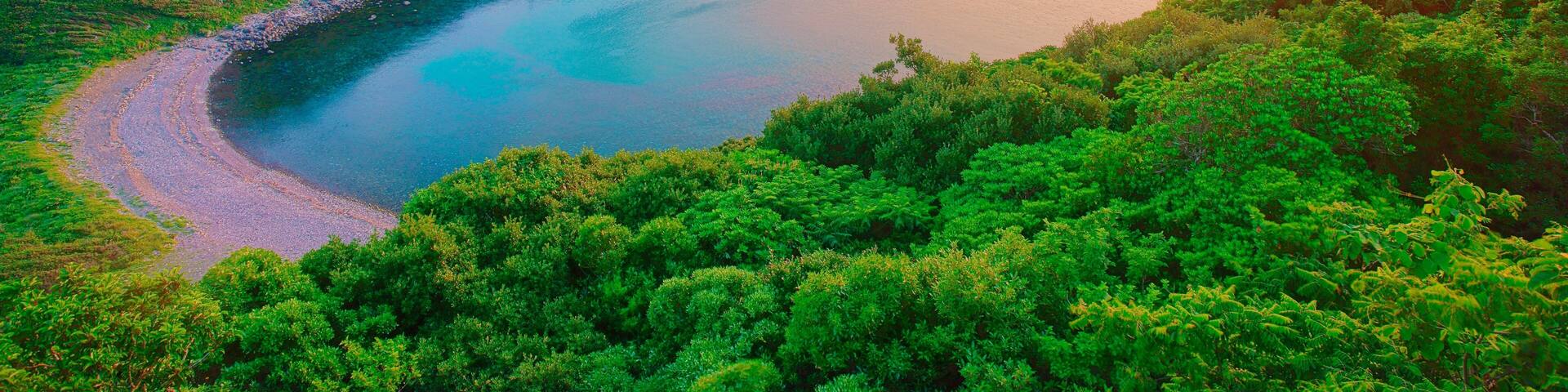 Kashiwa-jima Blue Sea and Sunset, Shikoku,Kochi Prefecture,Hata District, Kochi,Otsuki, Kochi,Japan
