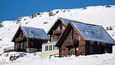 Man just something different staying in a wooden house. From South Africa I dont don't get to see a lot of snow but in Lesotho around July we actually get snow. was a wonderful experience to go skiing for the first time and stay in the wooden cabins.#BvSApplication