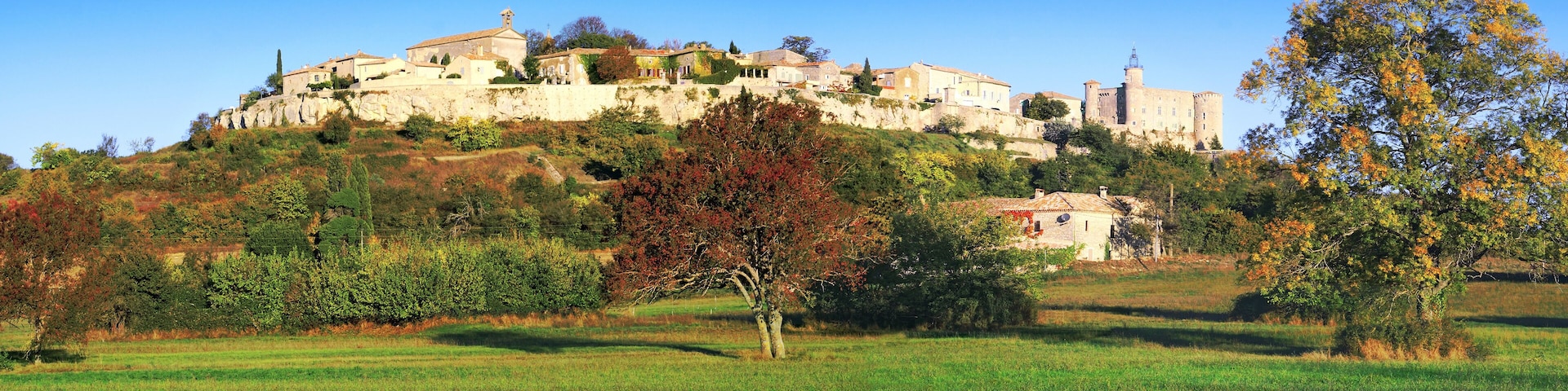 La colline de Lussan
