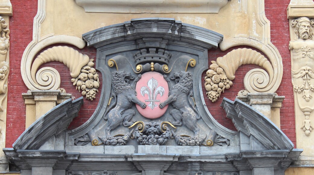 L'embléme de Lille sur la Vielle Bourse