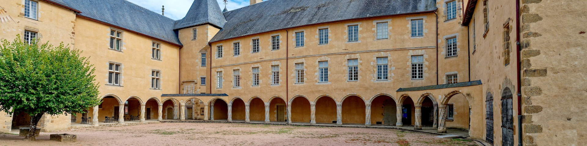 Chateau, Musée, Rochechouart, Haute-Vienne, Parc Naturel Régional Périgord Limousin, France