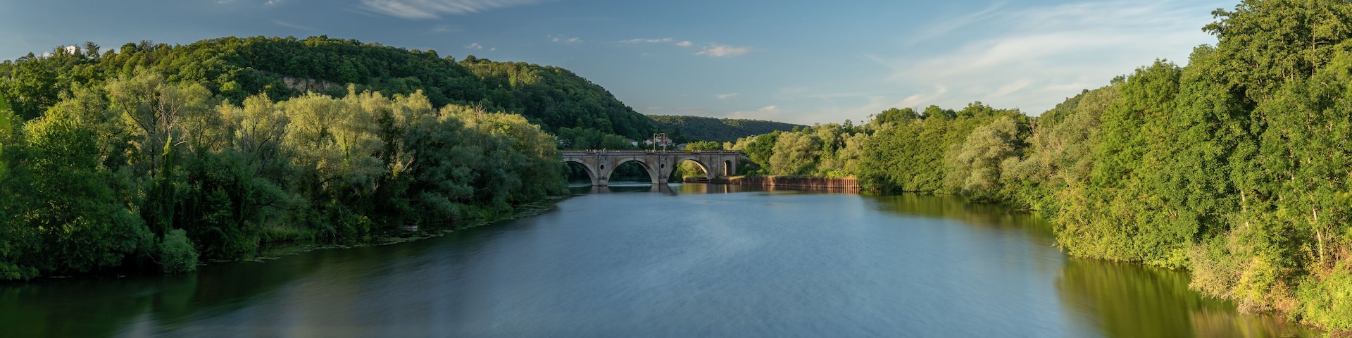the moselle near nancy in france
