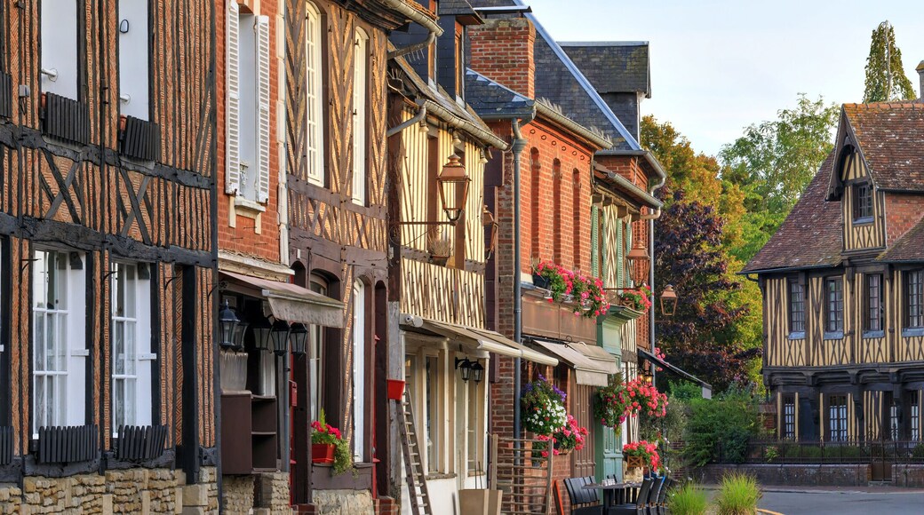 The village of Beuvron-en-auge, Normandy, France