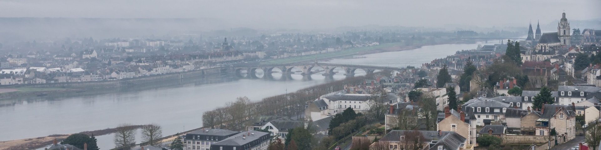 vue aérienne de blois