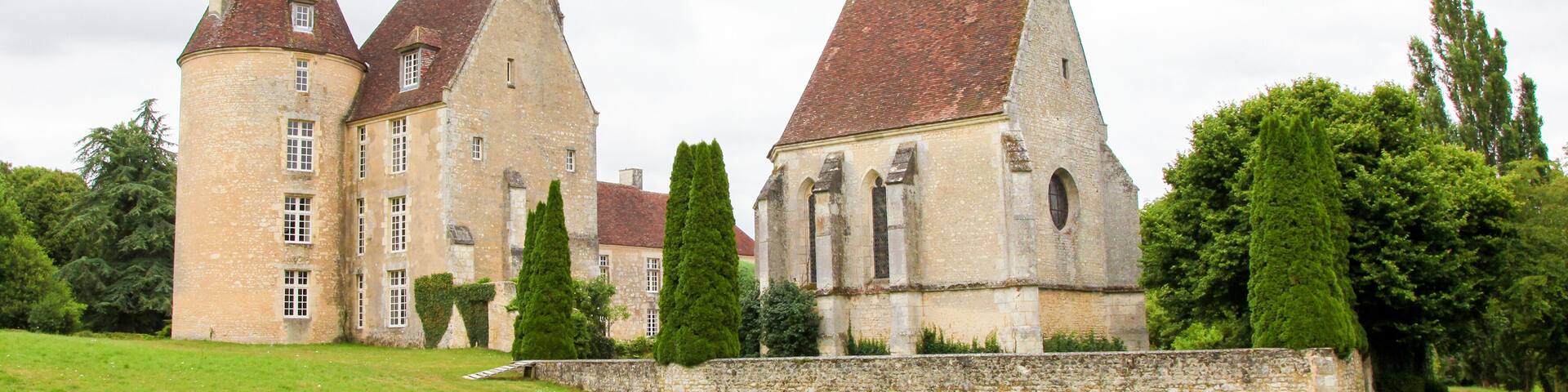 Manoir de la Vove in the natural park of Perche, near Mortagne in France