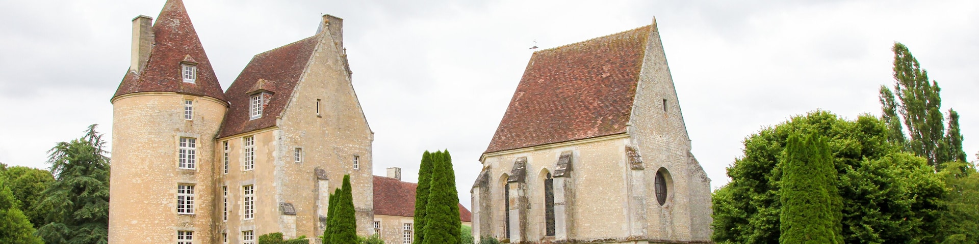 Manoir de la Vove in the natural park of Perche, near Mortagne in France