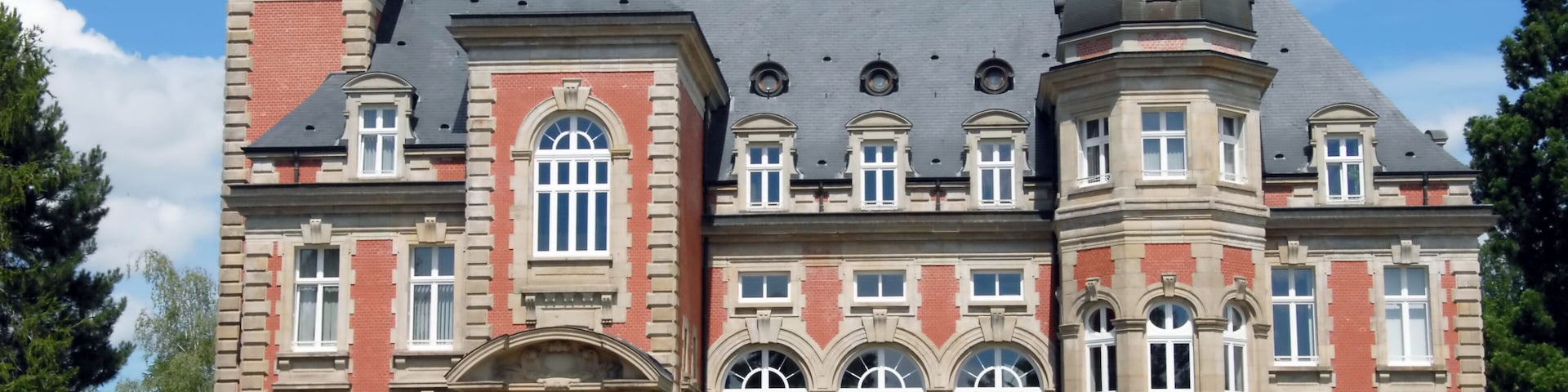 Ville de Sarreguemines, Château de Utzschneider, aujourd’hui Hôtel de la Communauté d’Agglomération, département de la Moselle, département de la Moselle, France