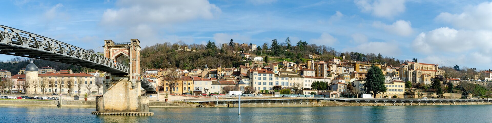 Panoramic view of Trévoux