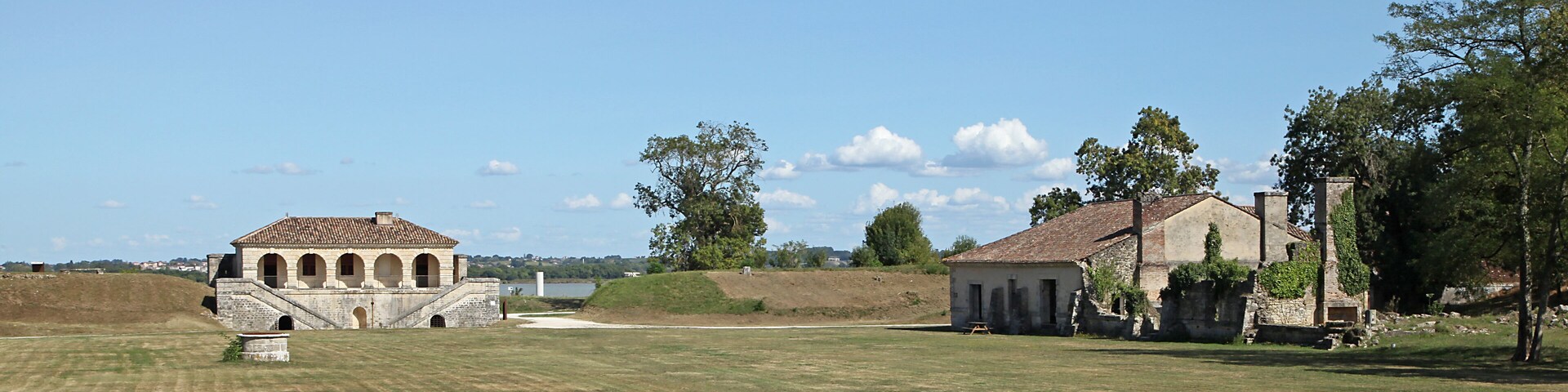 Fortification de Fort Médoc en Gironde France