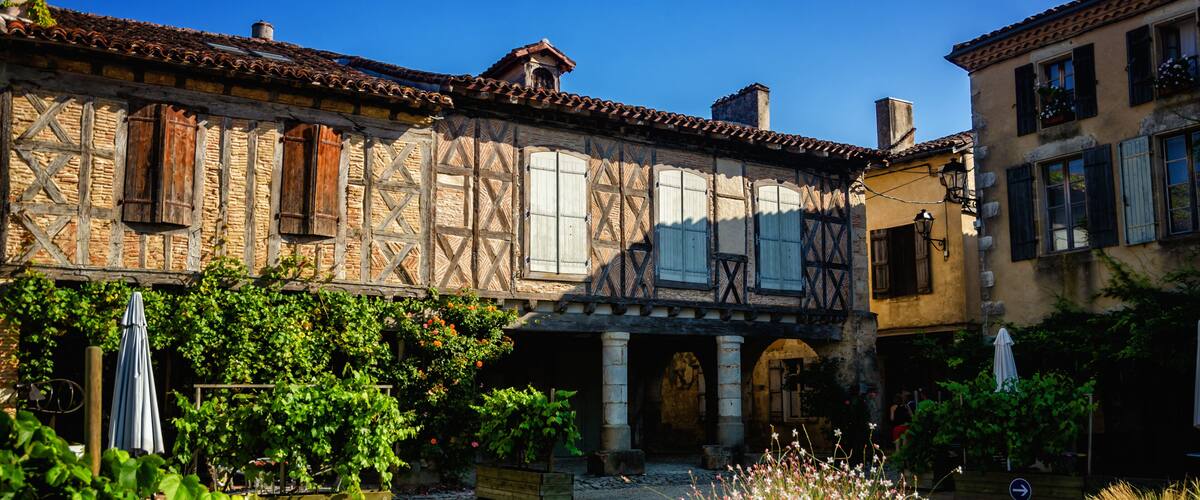 Labastide d'Armagnac is a beautiful village located in the department of the Landes, France