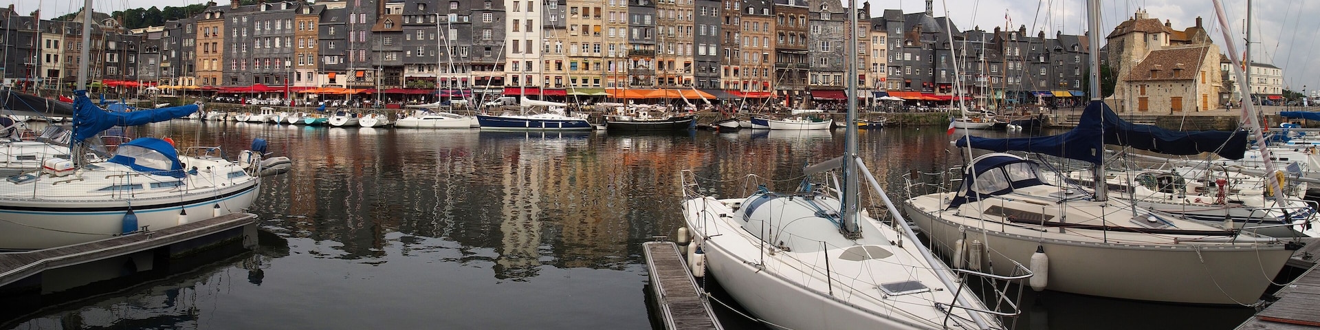 Honfleur - französische Gemeinde und Hafenstadt im Département Calvados in der Normandie