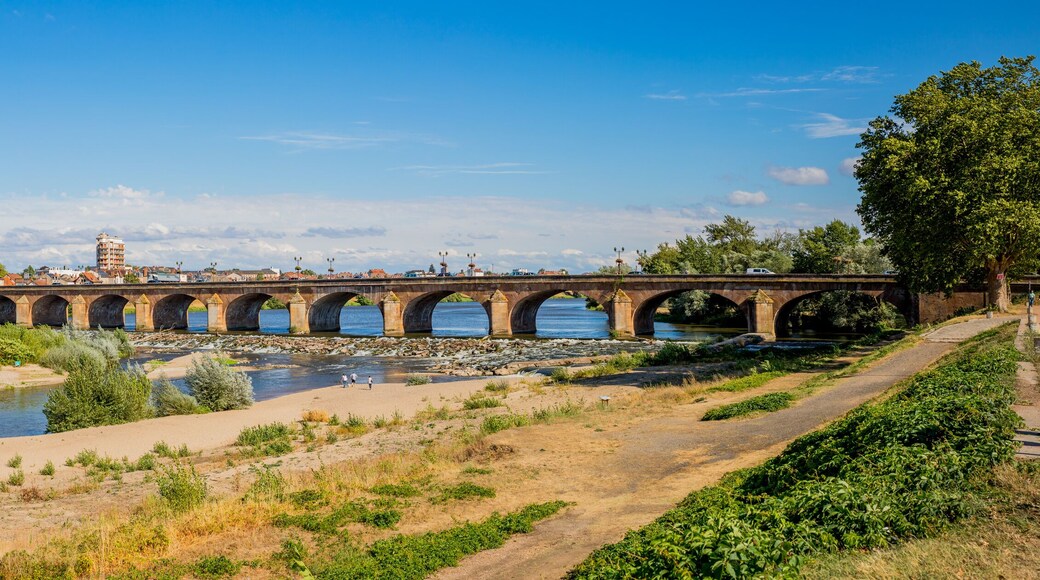 Panorama du Pont Régemortes à Moulins sur Allier
