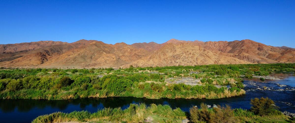 Orange river at De Hoop