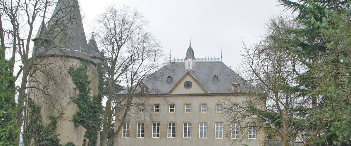Castle in Schengen, Luxemburg