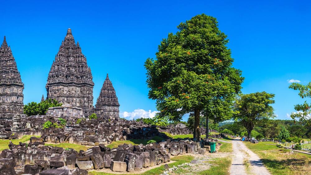 Prambanan temple in Yogyakarta