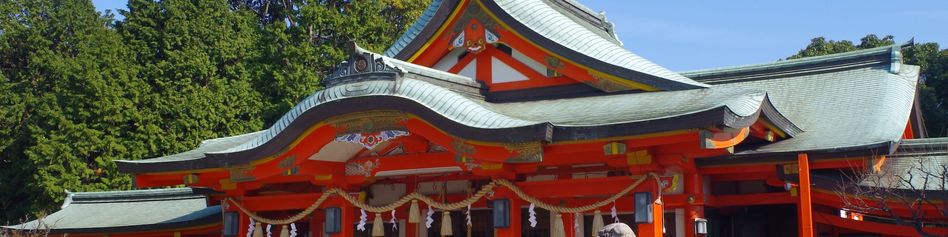 ๅคๆฒป้ๆฏๅฃฒ็ฅ็คพๆๆฎฟ ๅ บๅธๅๅบใซใฆ Front shrine of Tajihayahime-jinja 2012.12.14