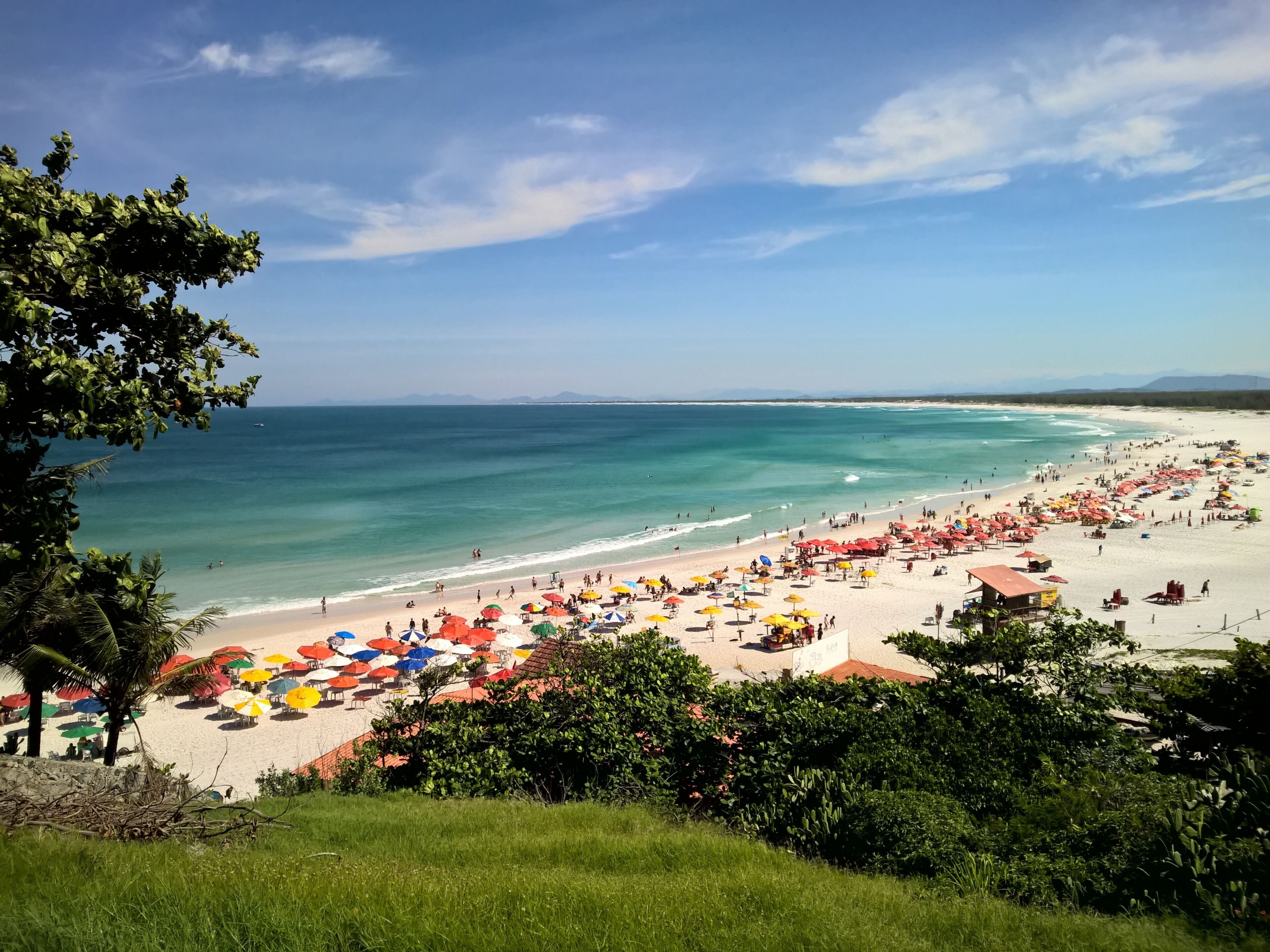 Praia Grande beach in Arraial do Cabo Rio de Janeiro summer