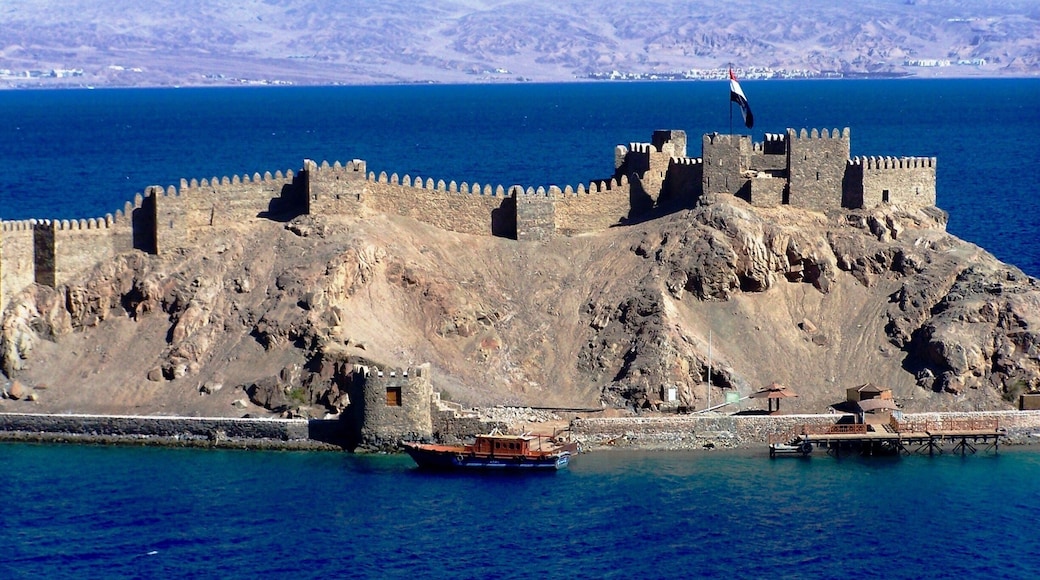 We were in Egypt when I took this picture. On the other side of the Red Sea, (Gulf of Aqaba at this location) is either Jordan or Saudi Arabia. Probably the latter. Israel is to the left. We spent the night in Eilat.