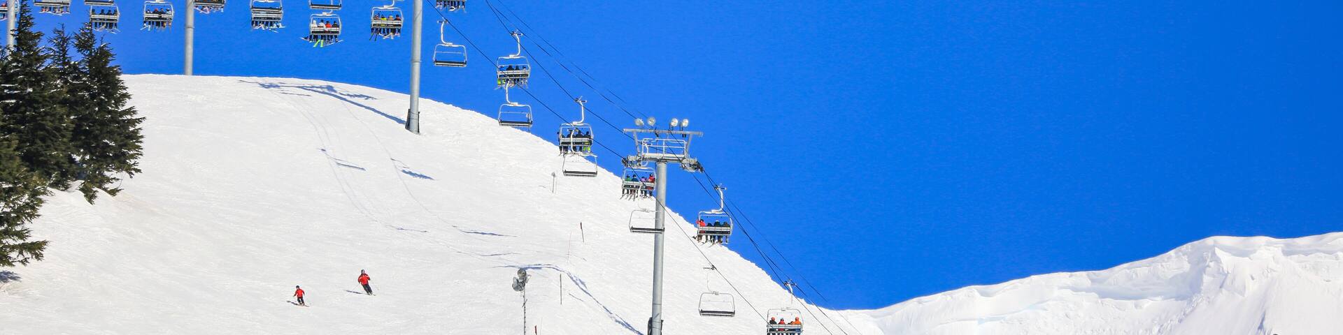 Alyeska Resort is a ski resort in the Girdwood area of Anchorage, Alaska, Mount Alyeska is part of the Chugach mountain range and the Alyeska Resort is the largest ski area in the state.