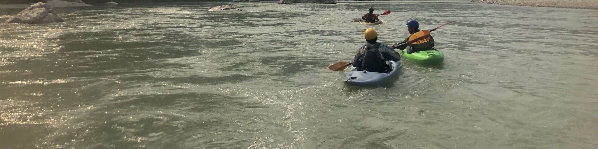 Stunning scenery on the Trisuli River.