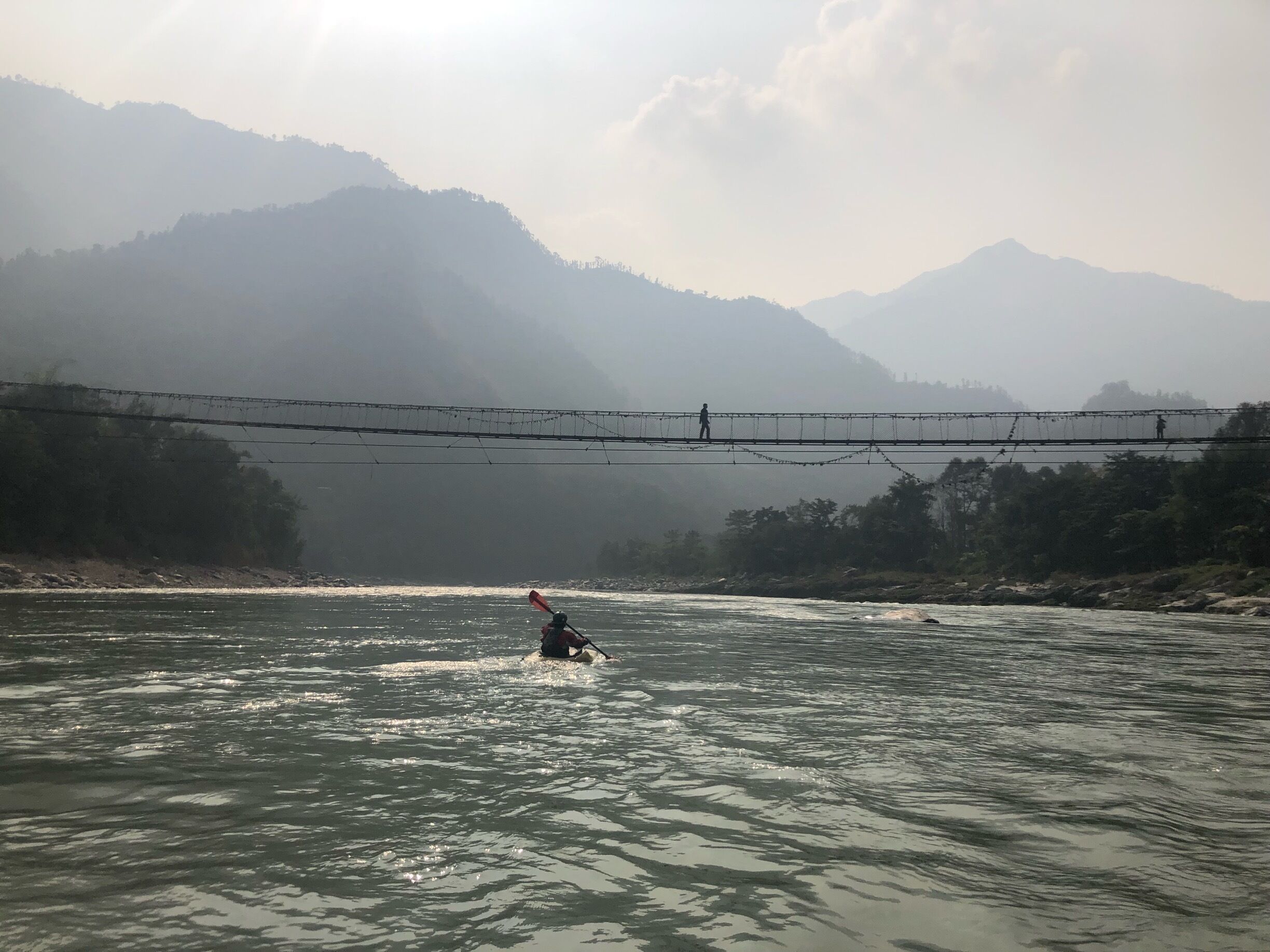 Rafting on the Trisuli River was a fun way to break up the long bumpy drive from Kathmandu to Pokhara.