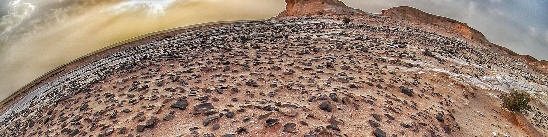 This is Addahek desert .. in the east of jordan ..
In the past this area was the bottom of the ocean