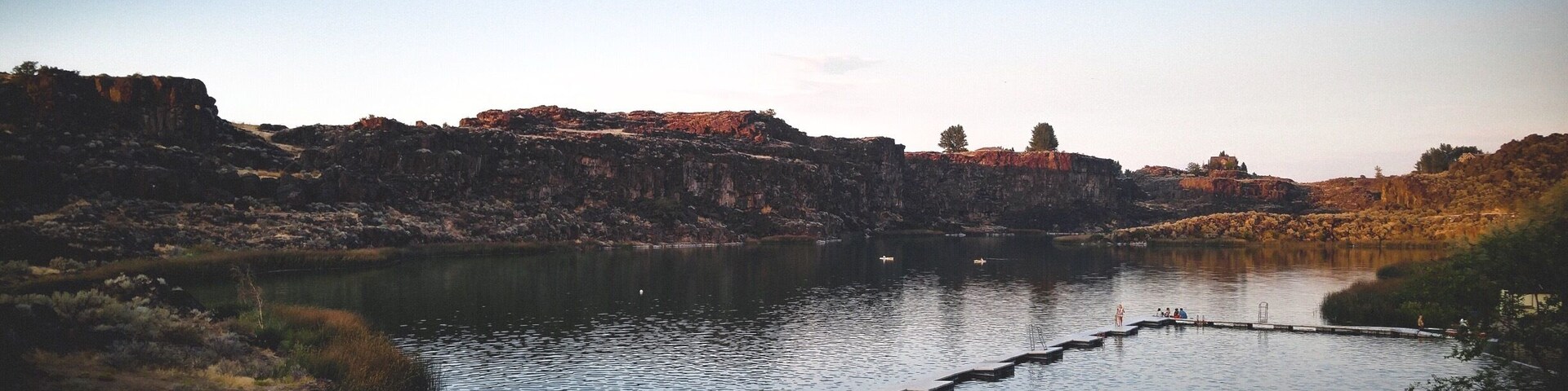 If you’re near Twin Falls Idaho on a hot summer day one of my favorite places to cool off is Dierks Lake. Located by Shoshone Falls this lake is an awesome place to cool off in the cool water surrounded by the Canyons. So much to explore for young and old! #idaho #twinfallsidaho