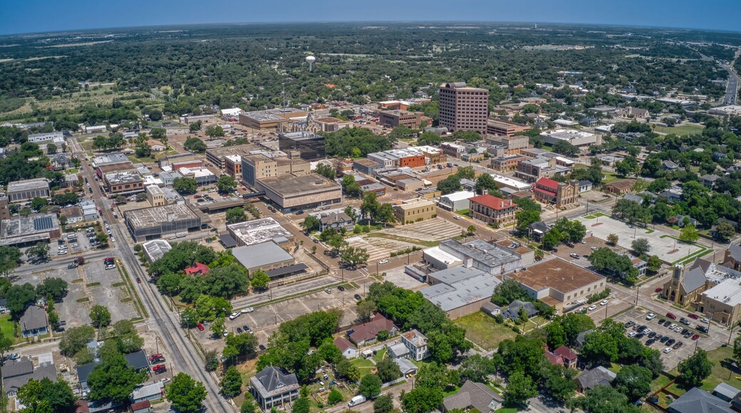 Aerial View of Victoria, Texas during Summer