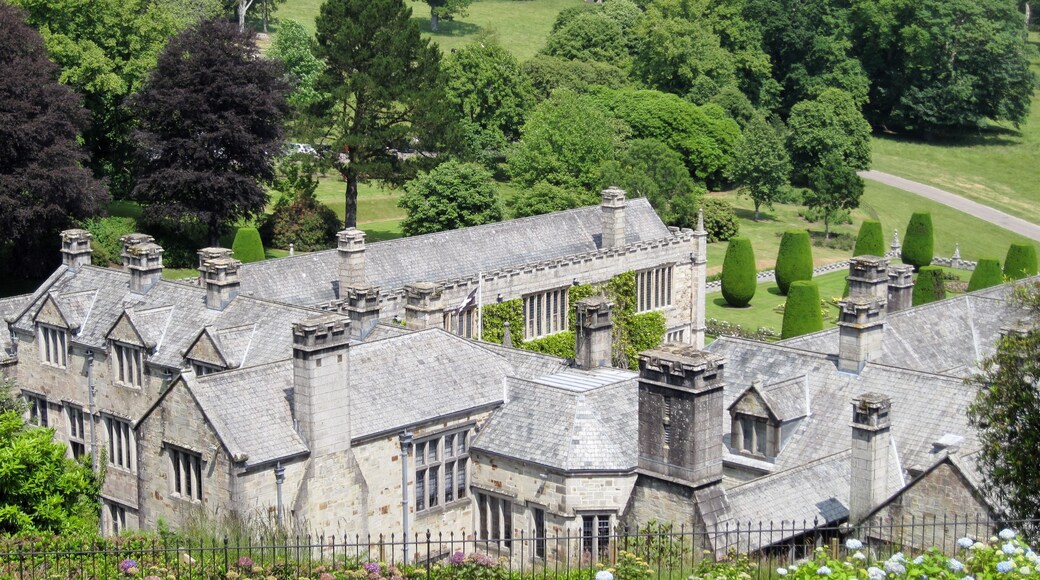 Lanhydrock, Herrenhaus nahe Bodmin in Cornwall, England