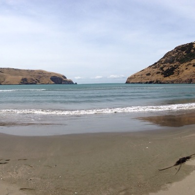 Akoroa NZ is an awesome place to visit, lots of hidden bays to hang out and relax in.