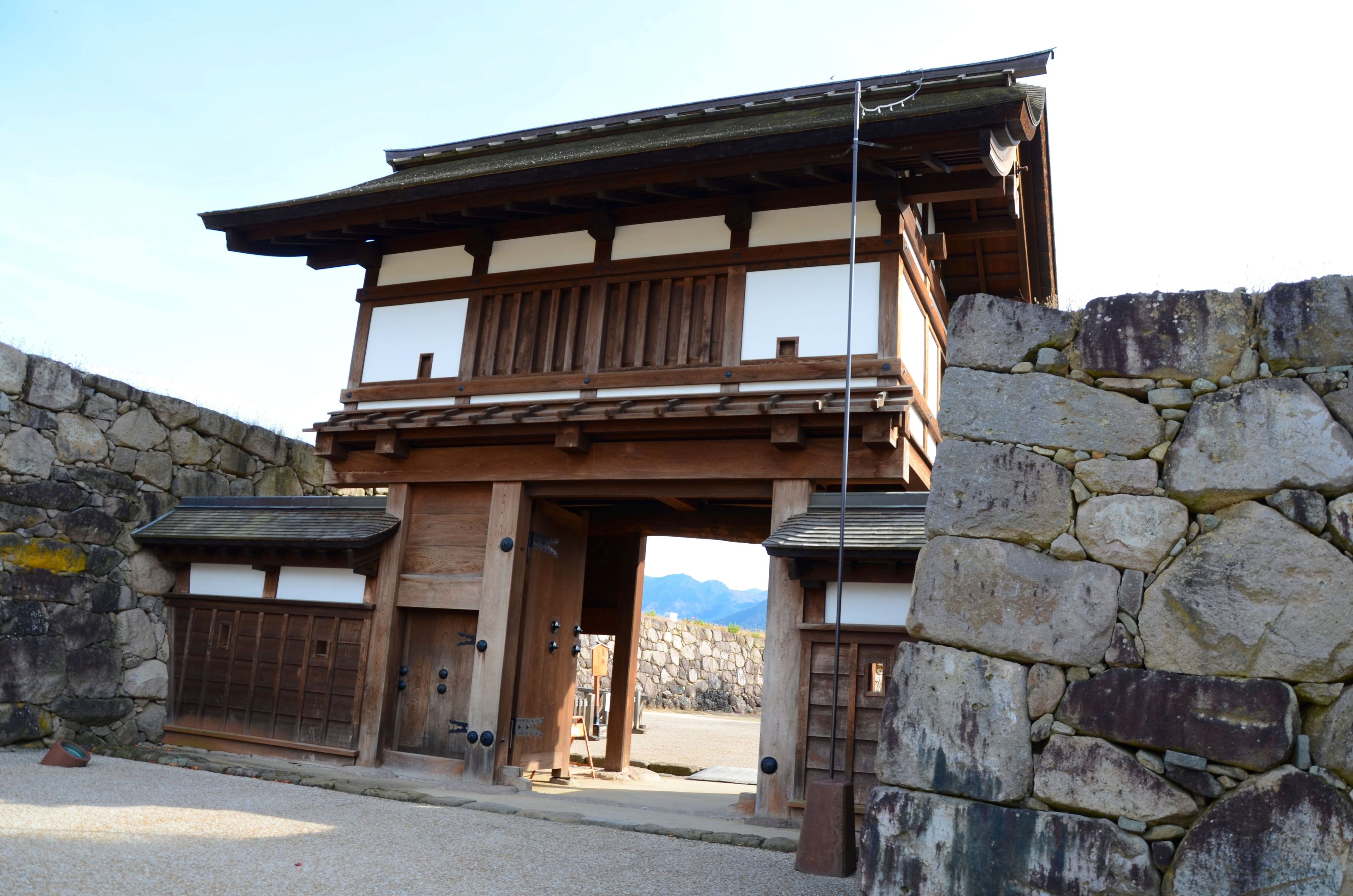 松代城 北不明門